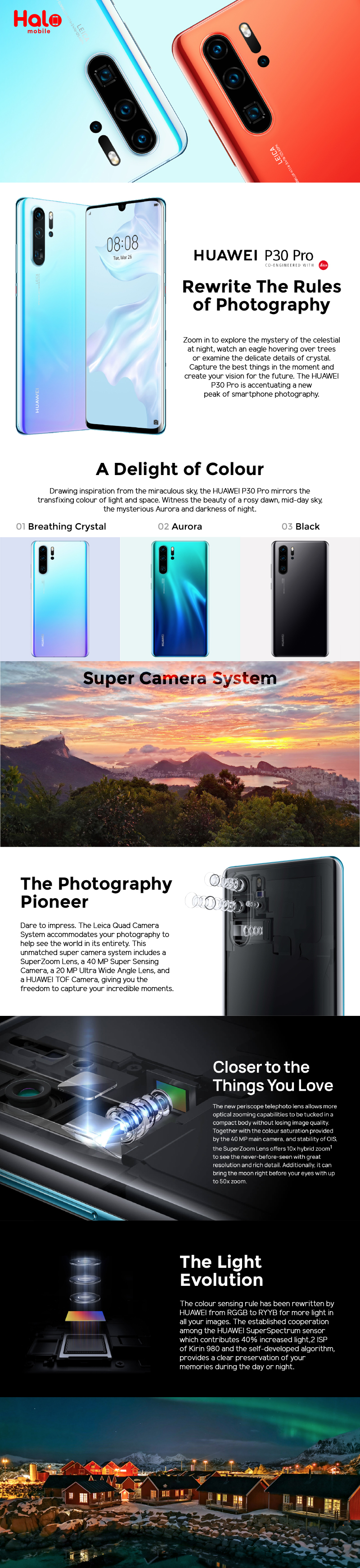 Huawei P30 Pro-Brand New Malaysia Set Price RM3,799.00 